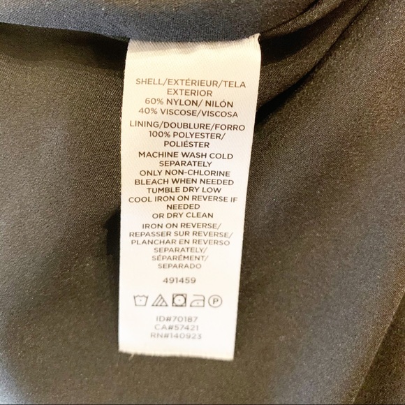 NWOT Black and Gold Sparkly Mock T Shirt - Picture 4 of 4